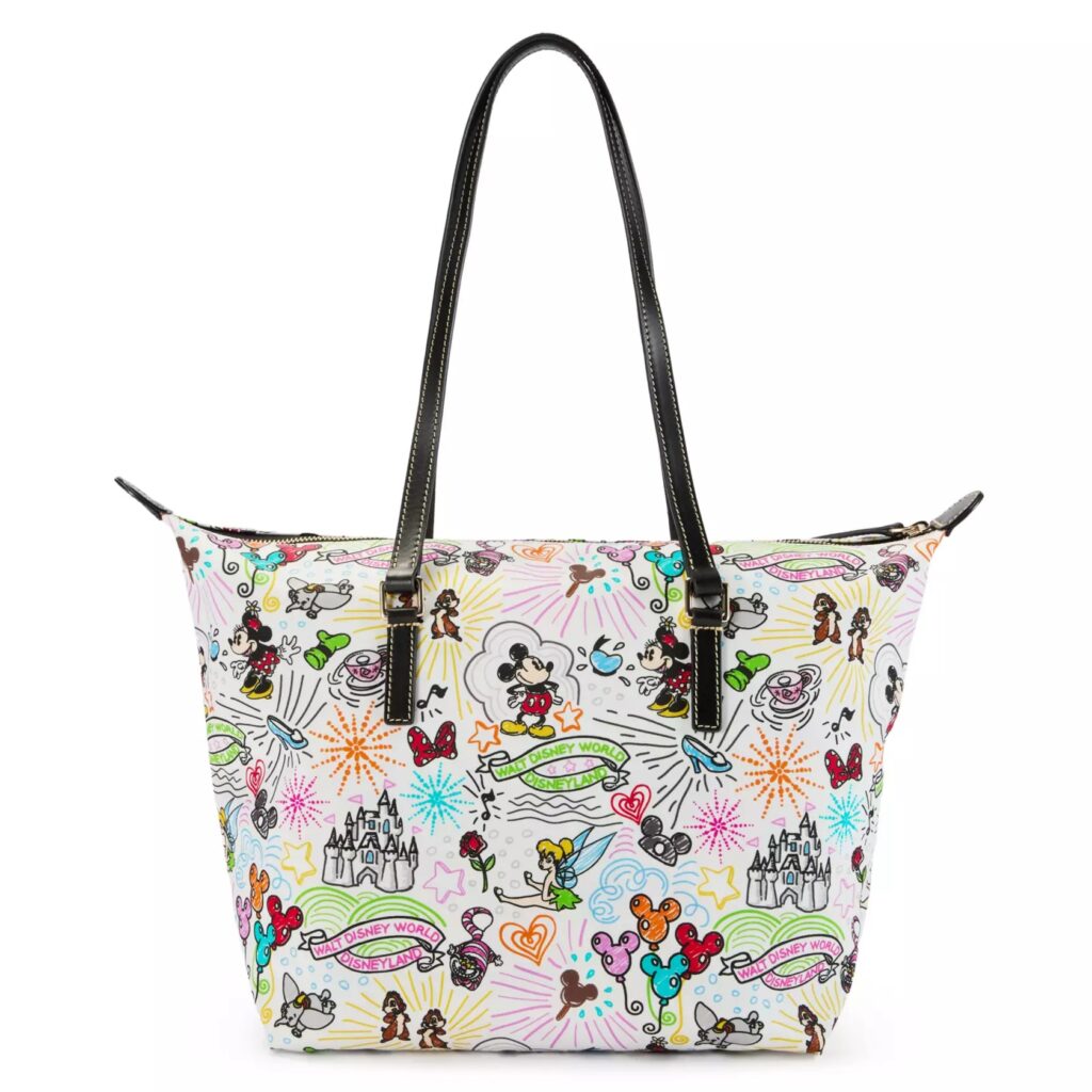 Disney Sketch Tote Bag (back) by Dooney & Bourke