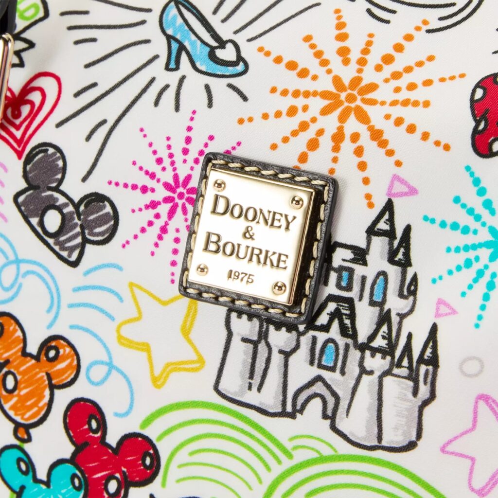 Disney Sketch Tote Bag (close up) by Dooney & Bourke 