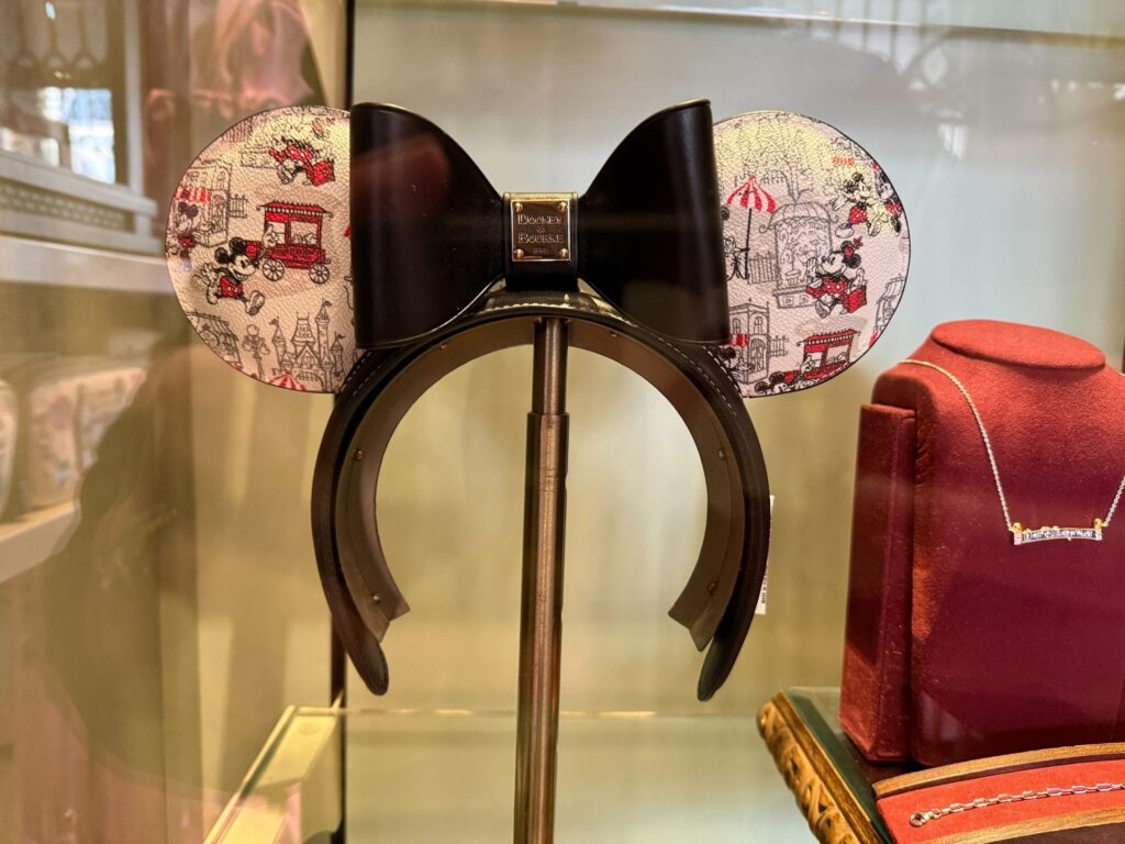 Downtown Mickey and Minnie Ear Headband by Disney Dooney & Bourke Downtown Mickey and Minnie Ear Headband by Disney Dooney & Bourke