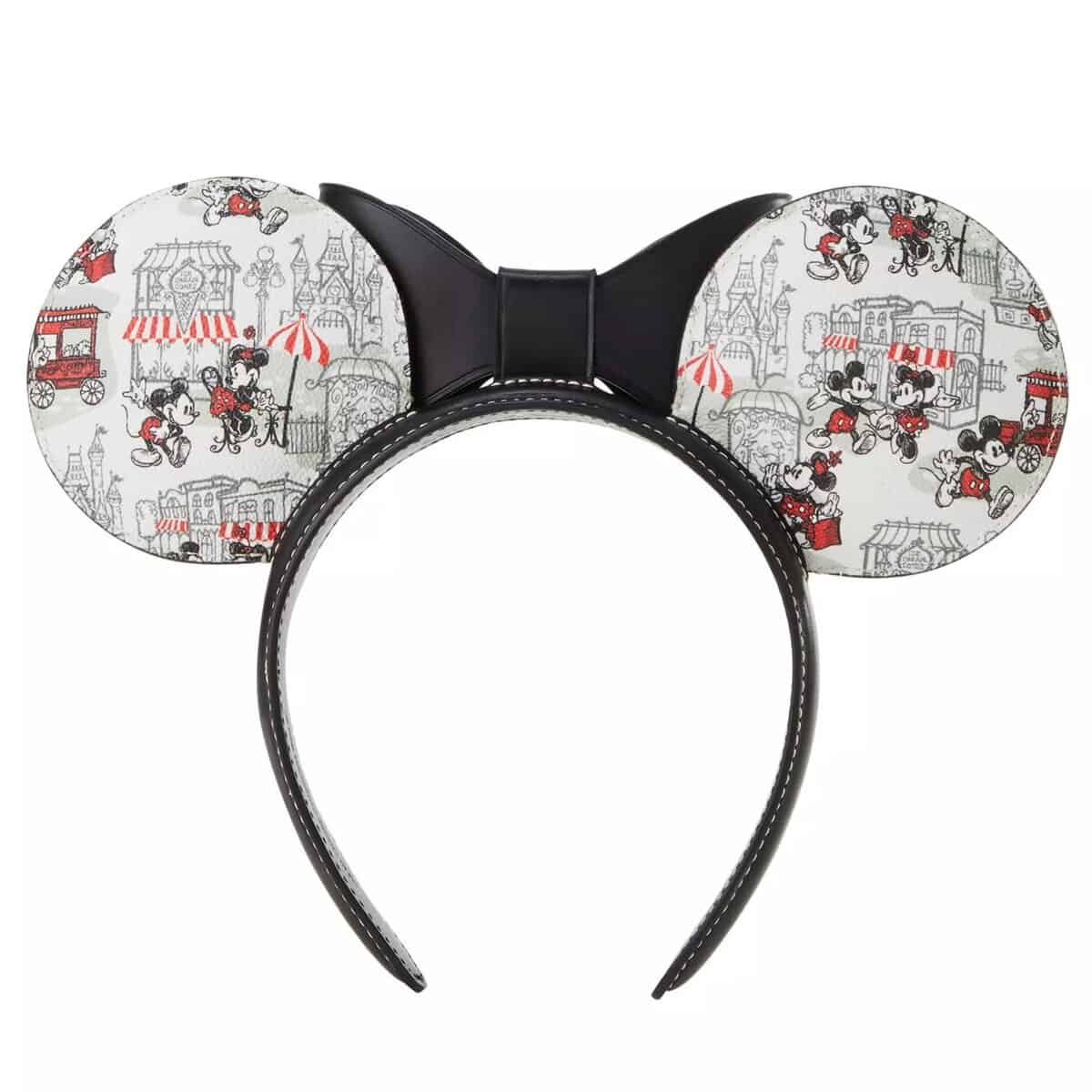 Mickey and Minnie Mouse Main Street Ear Headband by Dooney & Bourke (back)