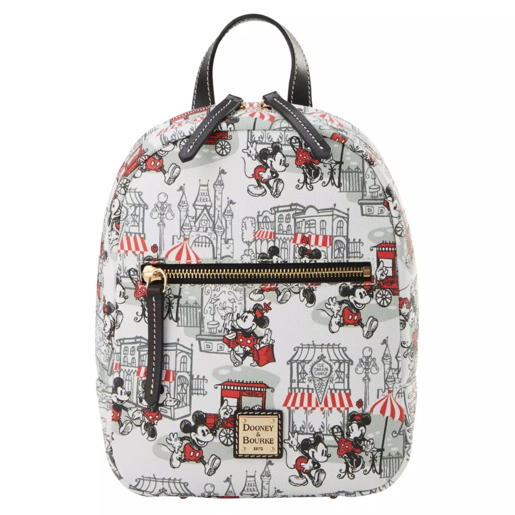 Mickey and Minnie Mouse Main Street Mini Backpack by Dooney & Bourke – Disney® Visa® Cardmember Exclusive Mickey and Minnie Mouse Main Street Mini Backpack by Dooney & Bourke – Disney® Visa® Cardmember Exclusive