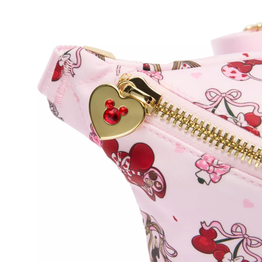 Mickey and Minnie Mouse Valentine's Day Belt Bag by Stoney Clover Lane (zipper)