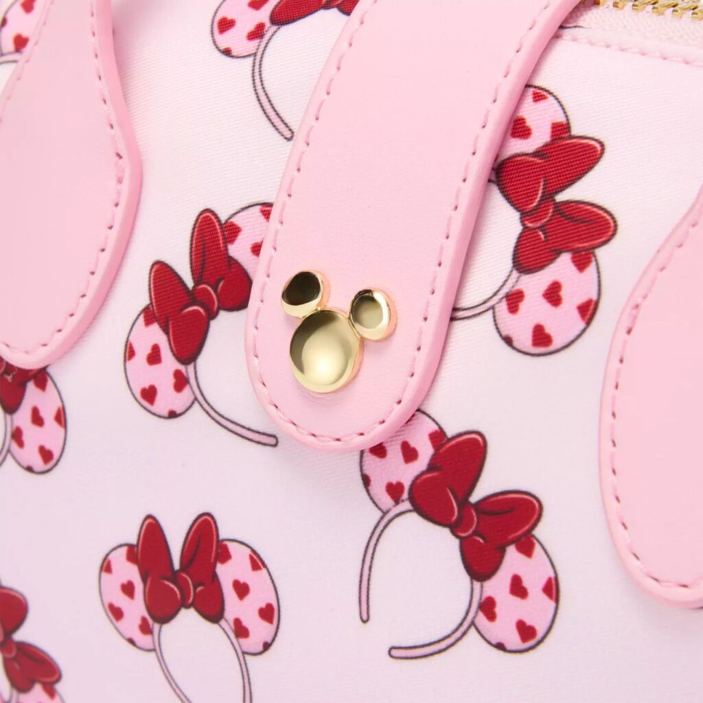 Minnie Mouse Pouchette Crossbody Bag by Stoney Clover Lane (close up)