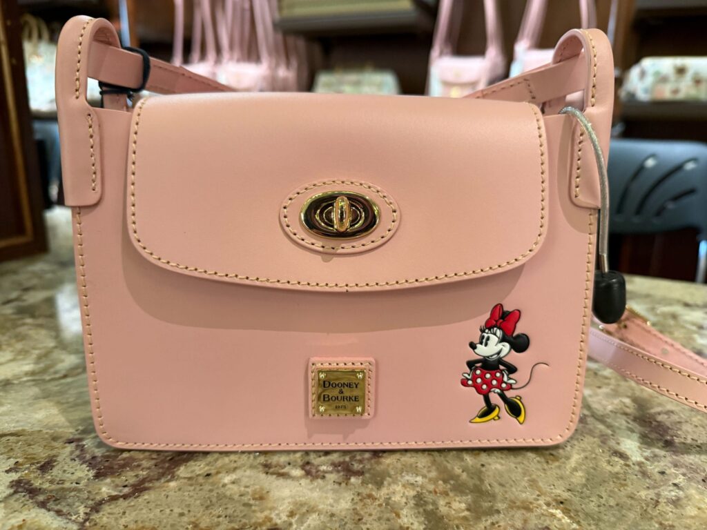 Minnie Pinky Crossbody Bag by Disney Dooney & Bourke