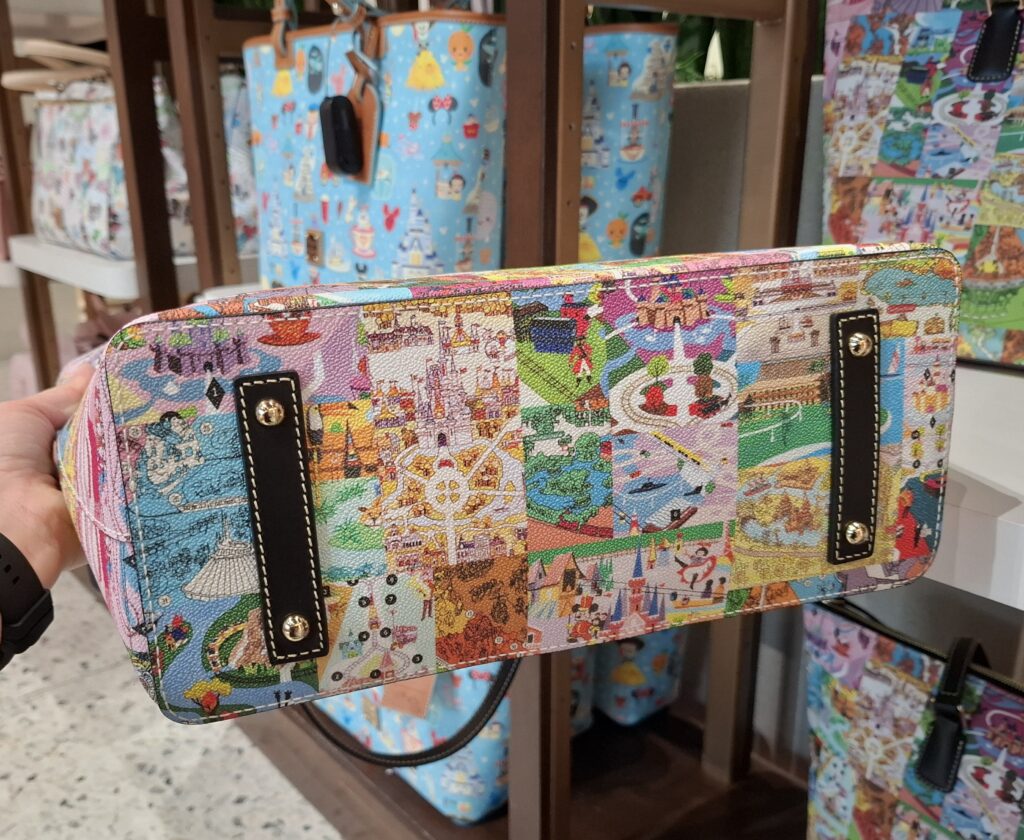 Disney Parks Vintage Maps Tote Bag by Disney Dooney & Bourke (bottom)