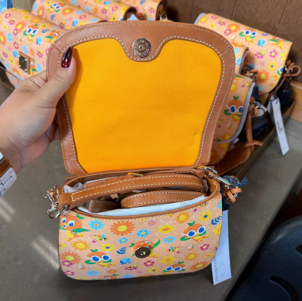 EPCOT International Flower and Garden Festival 2026 Crossbody by Dooney and Bourke (interior)