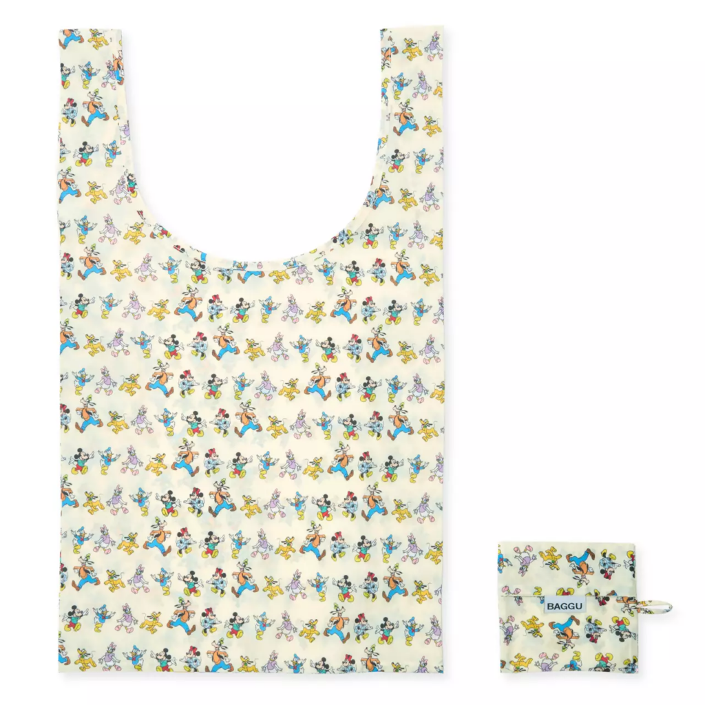 Mickey Mouse and Friends Reusable Tote Bag by Baggu Mickey Mouse and Friends Reusable Tote Bag by Baggu