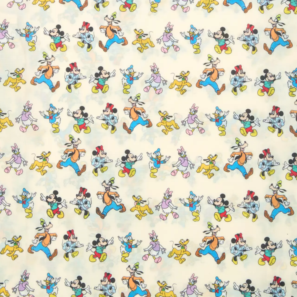 Mickey Mouse and Friends Reusable Tote Bag by Baggu (print) Mickey Mouse and Friends Reusable Tote Bag by Baggu (print)