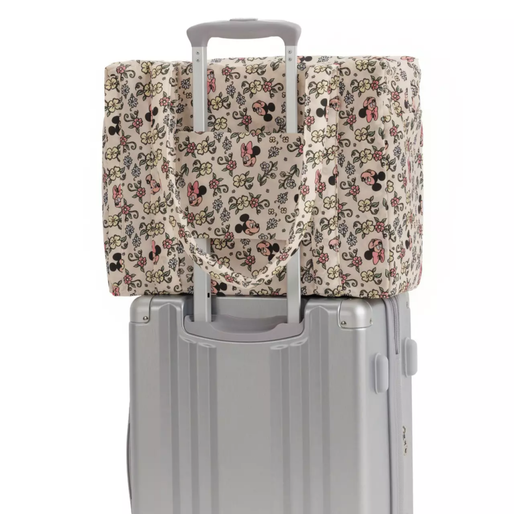 Mickey and Minnie Mouse Floral Carry On Bag by Baggu – Exclusive (trolley sleeve) Mickey and Minnie Mouse Floral Carry On Bag by Baggu – Exclusive (trolley sleeve)