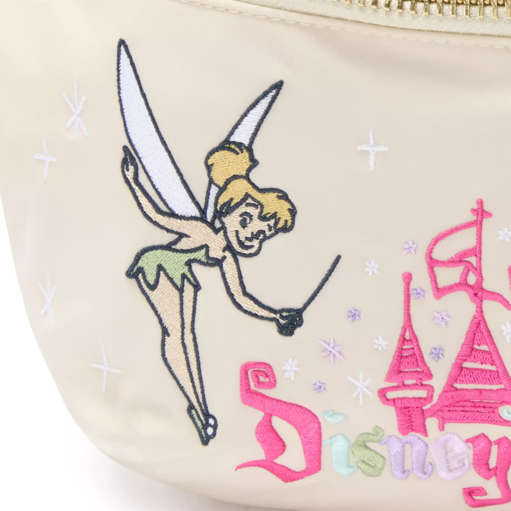 Tinker Bell Belt Bag by Stoney Clover Lane – Disneyland 70th Anniversary (close up)