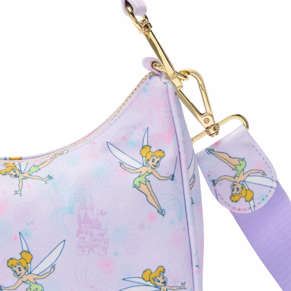 Tinker Bell Crossbody Bag by Stoney Clover Lane – Disneyland 70th Anniversary (close up)