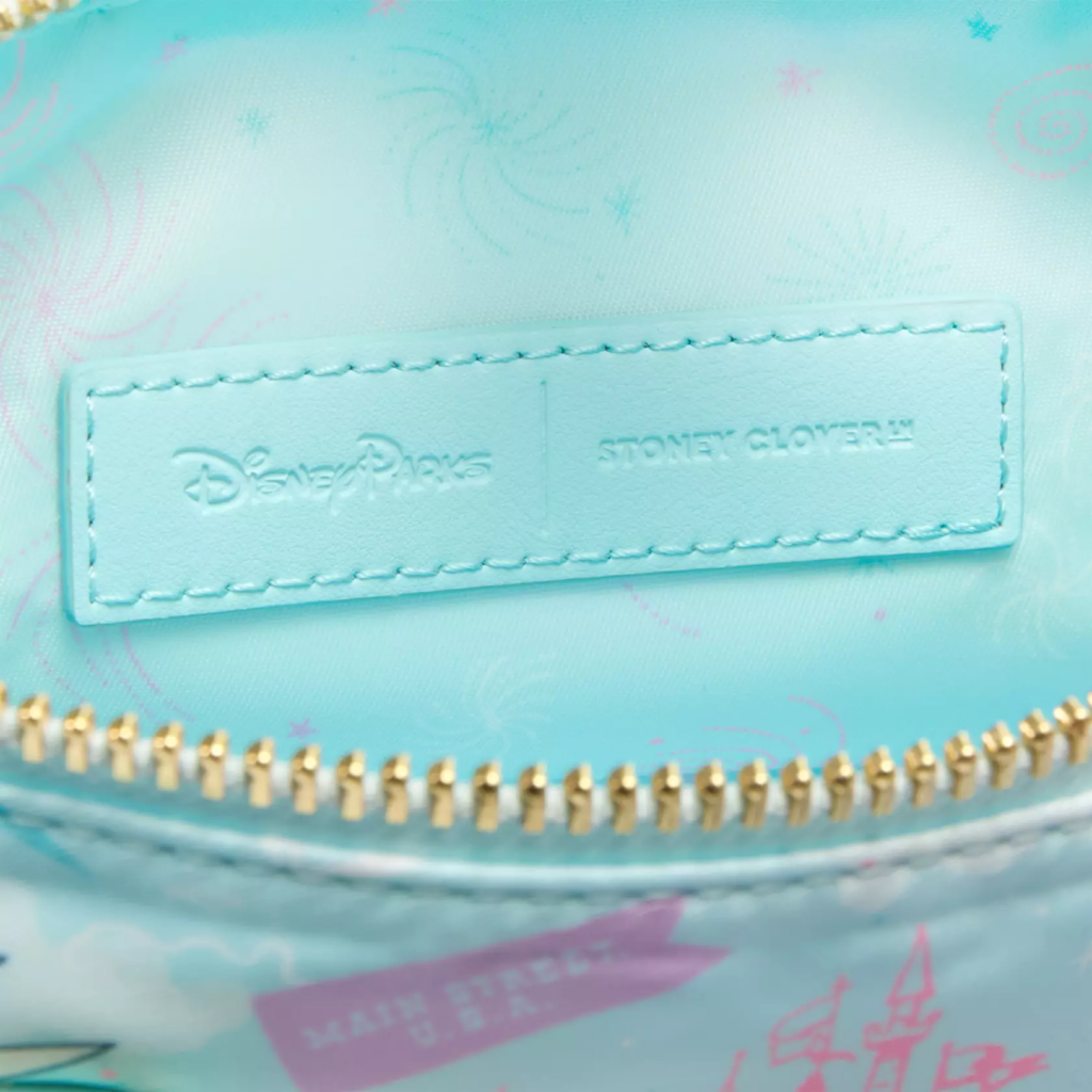 Tinker Bell Mini Pouchette Bag by Stoney Clover Lane – Disneyland 70th Anniversary (interior)