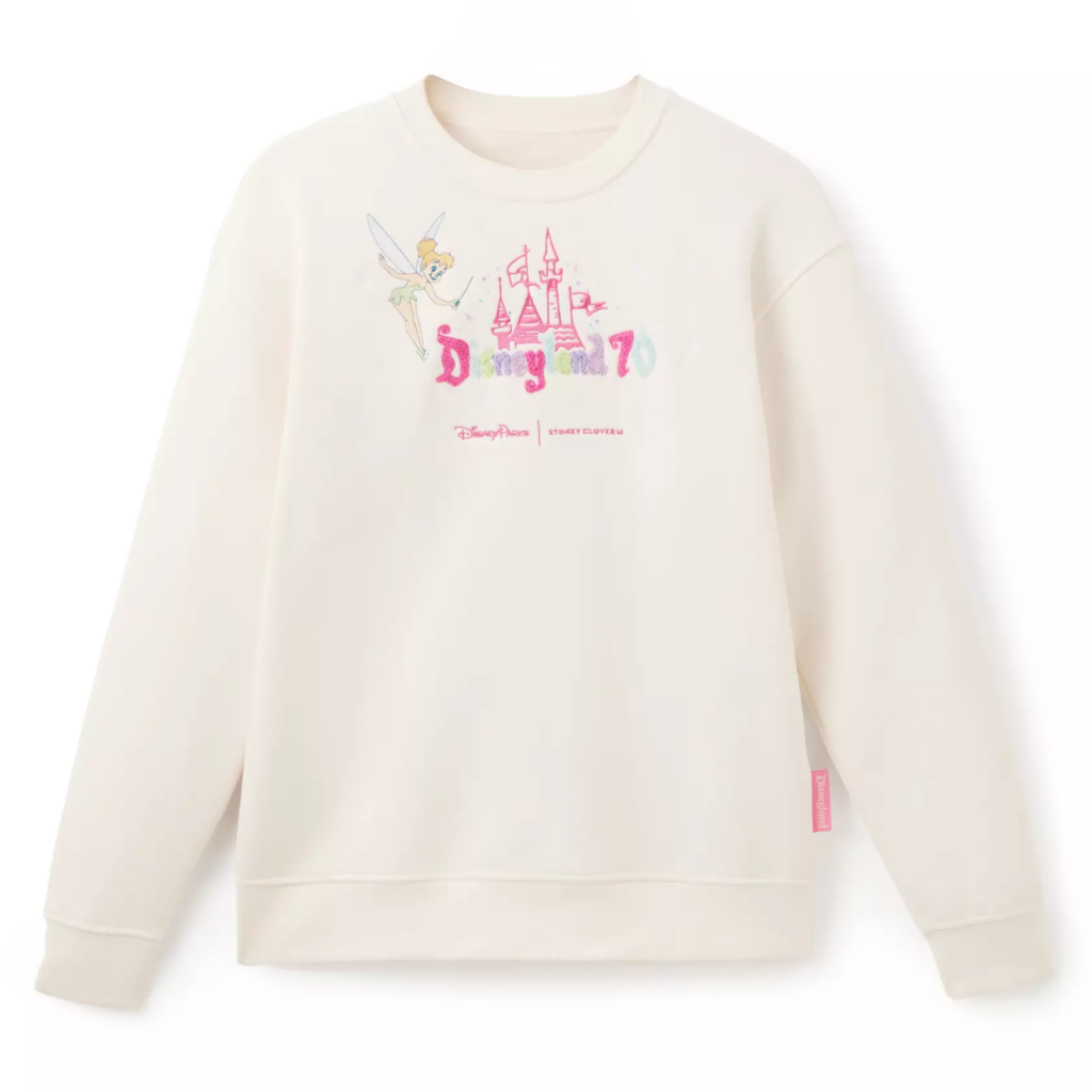 Tinker Bell Pullover Sweatshirt for Adults by Stoney Clove Lane – Disneyland 70th Anniversary