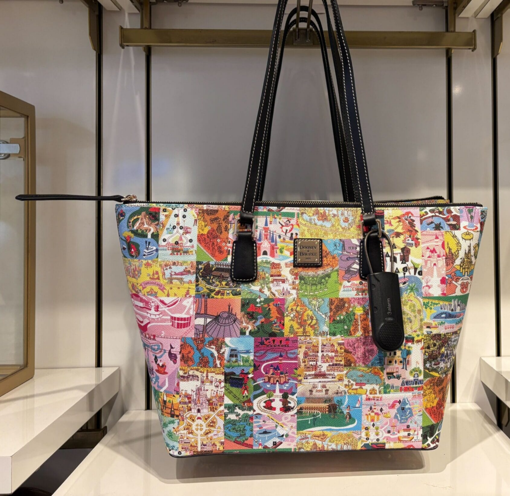 Vintage Maps Tote Bag by Disney Dooney & Bourke