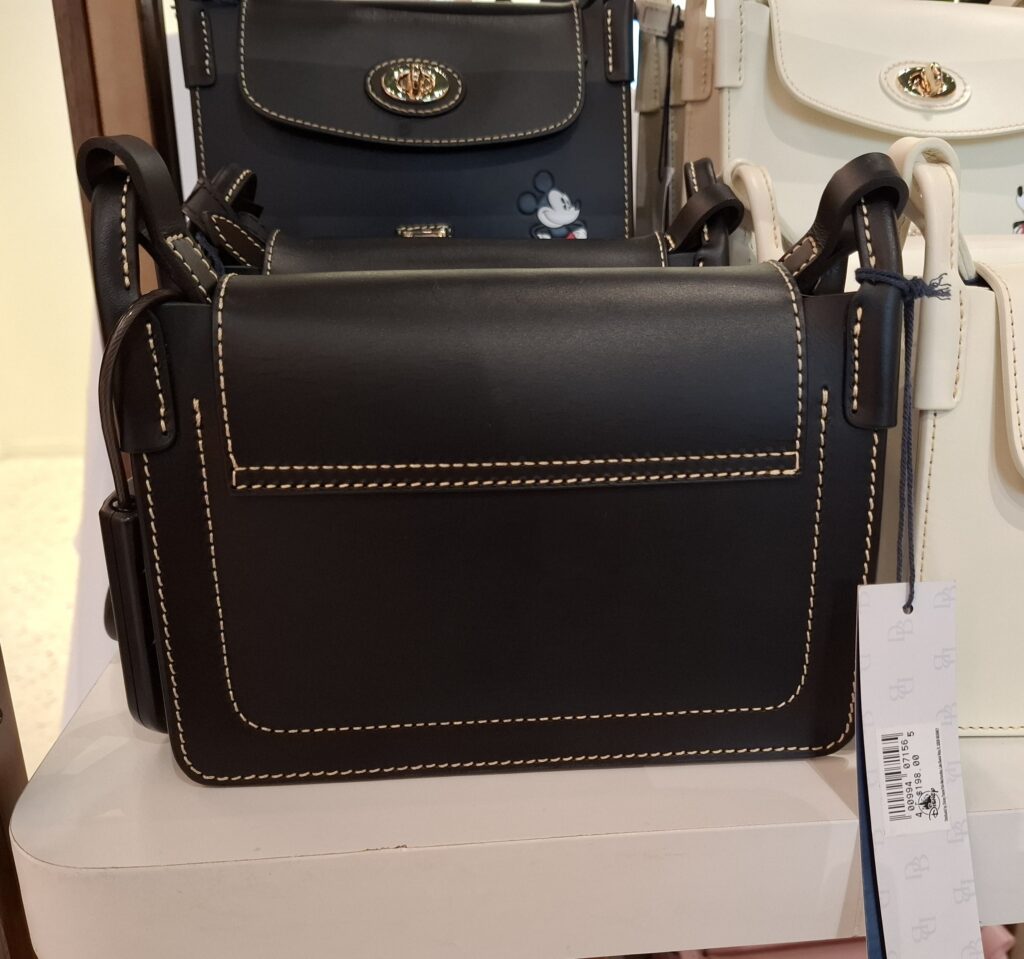 Mickey Mouse Pinky Crossbody Bag by Disney Dooney & Bourke (back) Mickey Mouse Pinky Crossbody Bag by Disney Dooney & Bourke (back)