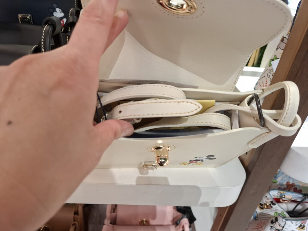 Mickey Pinky Crossbody Bag 2025 by Disney Dooney & Bourke - Disney