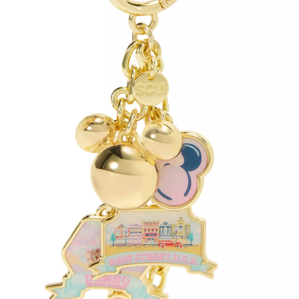 Disney Parks Keychain Bag Charm by Stoney Clover Lane (close up)