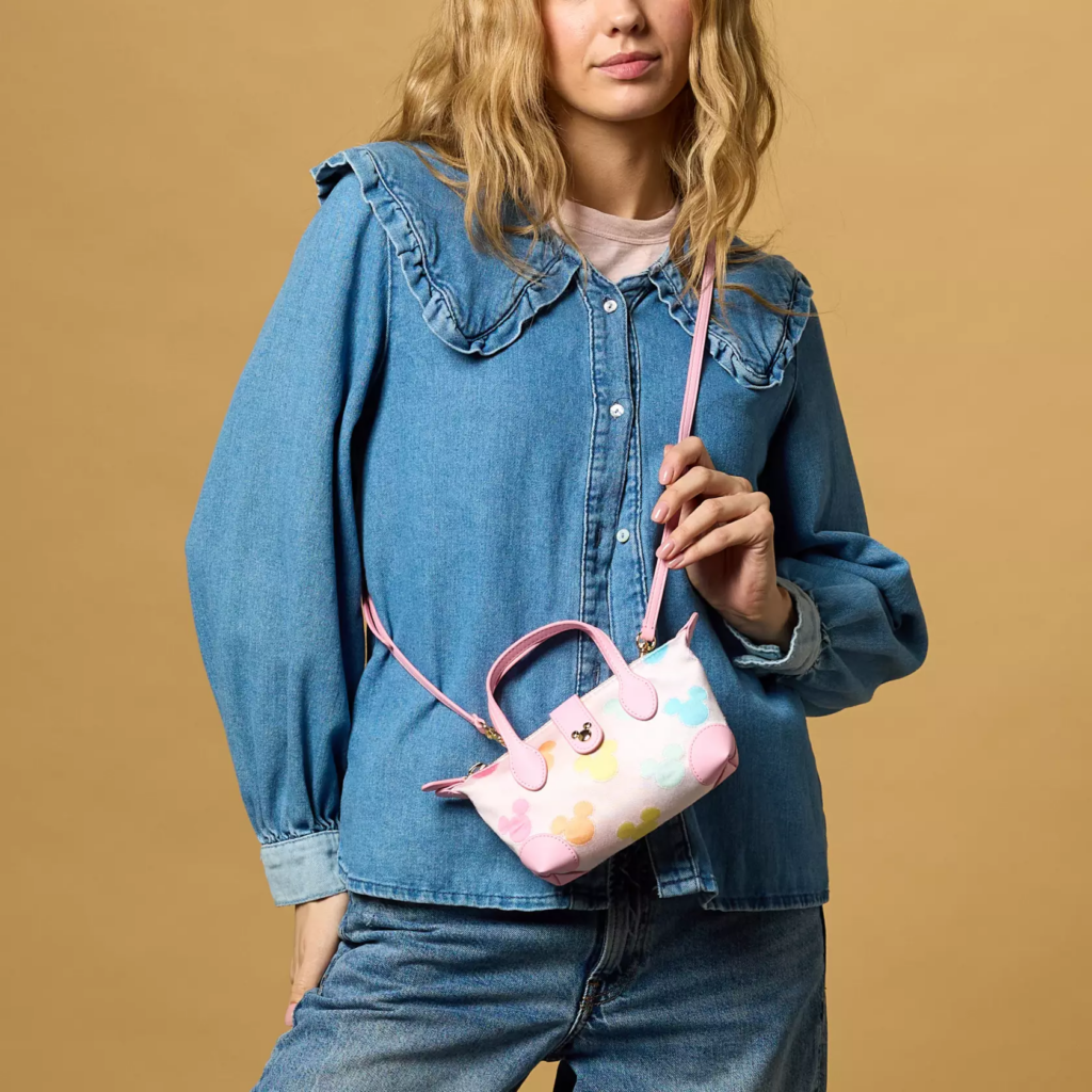 Mickey Mouse Icon Mini Pouchette Bag by Stoney Clover Lane (model)