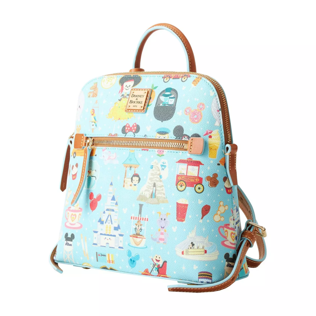 Disney Parks Dooney & Bourke Backpack by Jerrod Maruyama – Disney Visa Cardmember Exclusive (side)