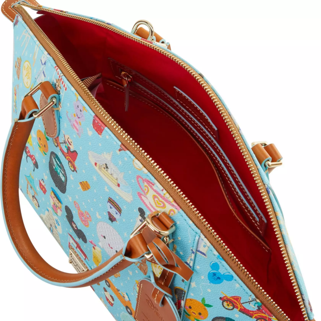 Disney Parks Dooney & Bourke Satchel by Jerrod Maruyama – Exclusive (interior)