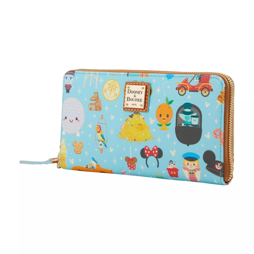 Disney Parks Dooney & Bourke Wristlet Wallet by Jerrod Maruyama (side)