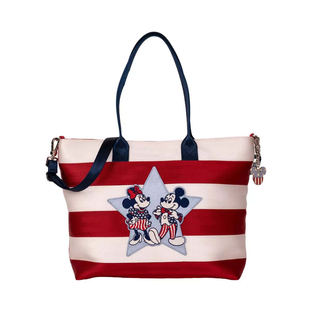 Mickey and Minnie Mouse Americana Tote Bag by Harveys