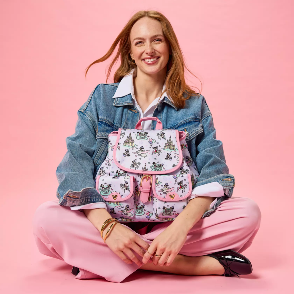 Mickey and Minnie Mouse in the Parks Backpack by Stoney Clover Lane (model)