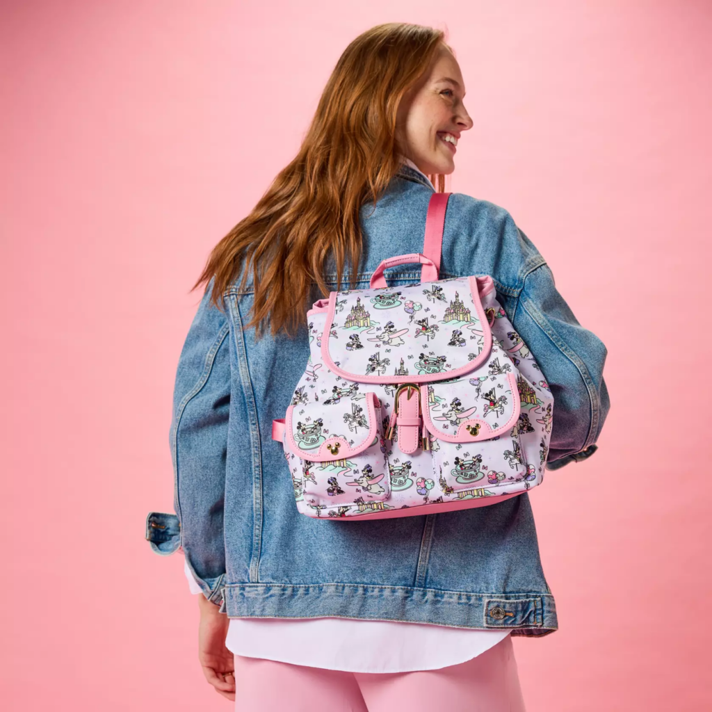 Mickey and Minnie Mouse in the Parks Backpack by Stoney Clover Lane (model 2)