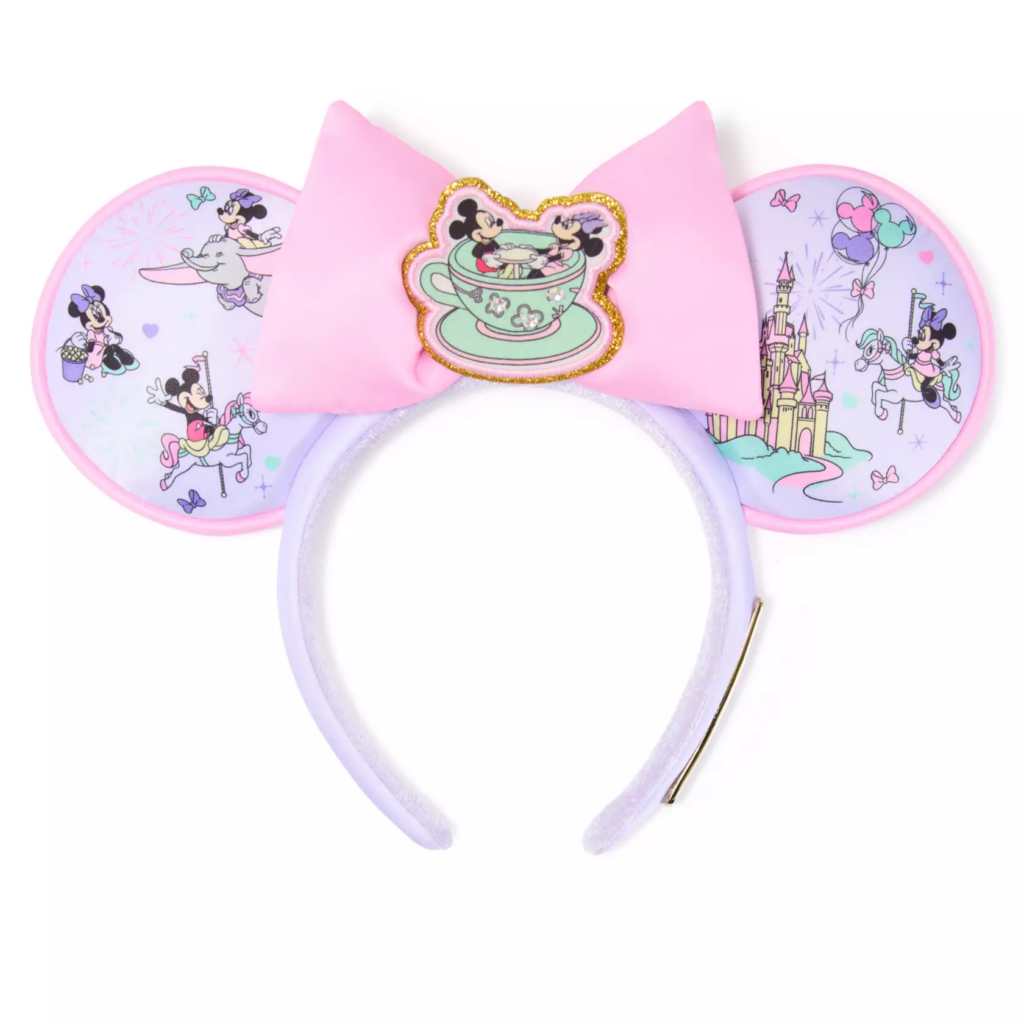 Mickey and Minnie Mouse in the Parks Ear Headband by Stoney Clover Lane