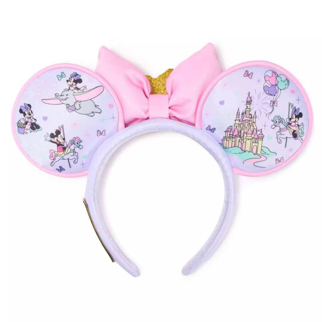 Mickey and Minnie Mouse in the Parks Ear Headband by Stoney Clover Lane (back)