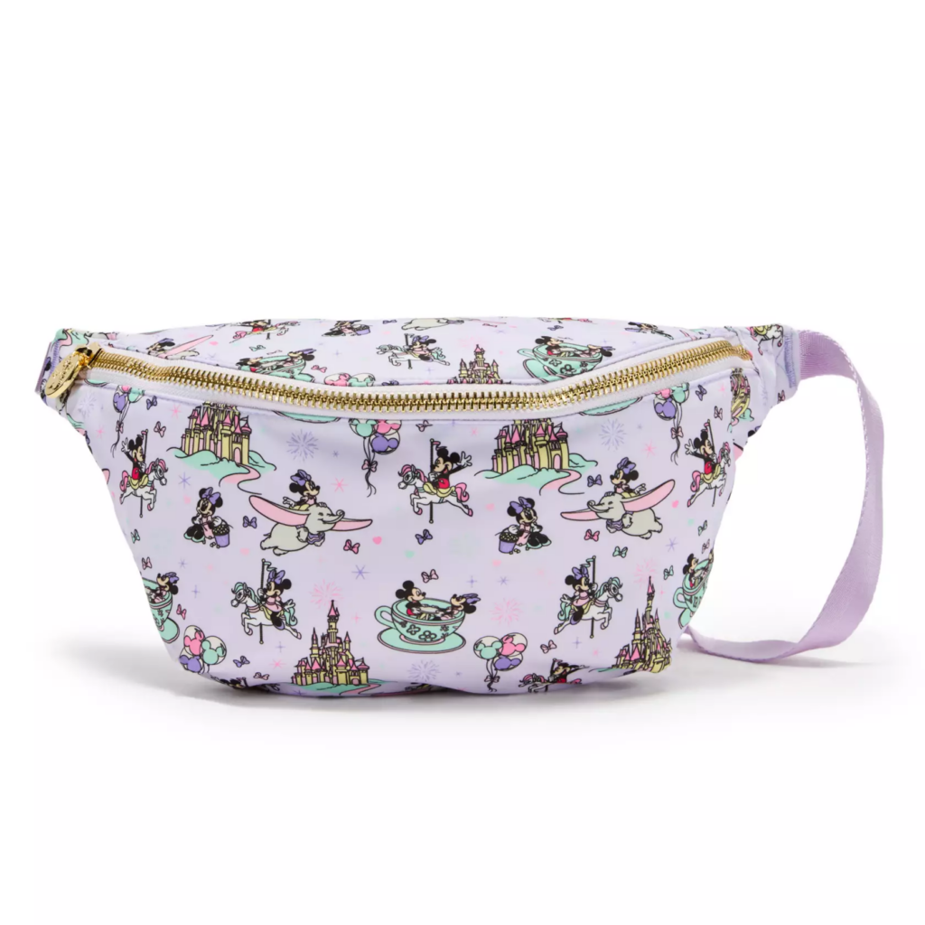 Mickey and Minnie Mouse in the Parks Jumbo Belt Bag by Stoney Clover Lane