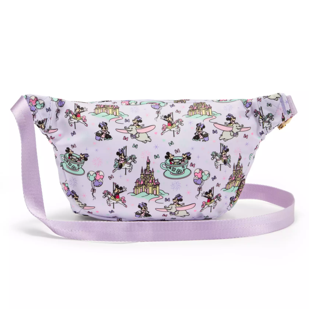 Mickey and Minnie Mouse in the Parks Jumbo Belt Bag by Stoney Clover Lane (back)