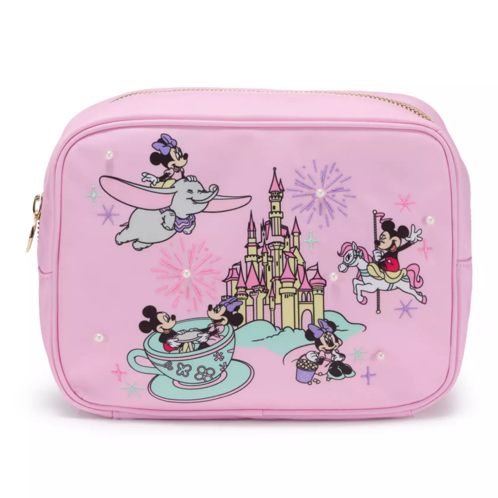 Mickey and Minnie Mouse in the Parks Large Pouchette by Stoney Clover Lane – Exclusive