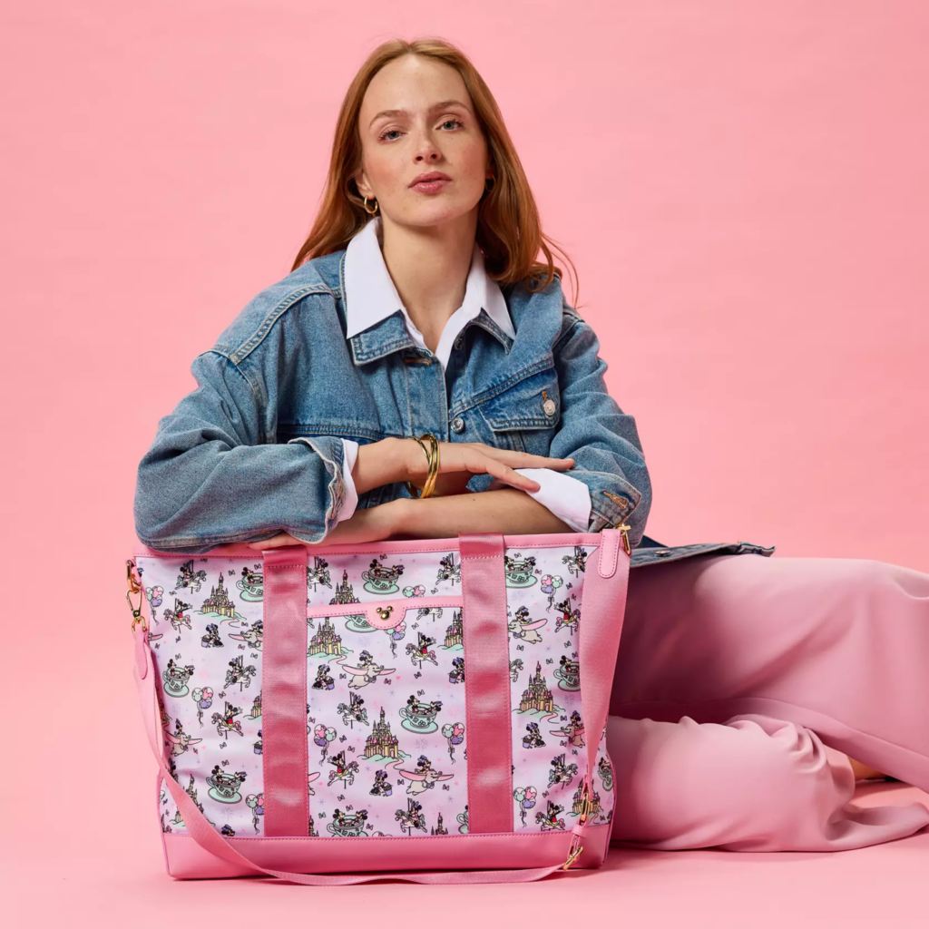 Mickey and Minnie Mouse in the Parks Weekend Tote Bag by Stoney Clover Lane – Exclusive (model)