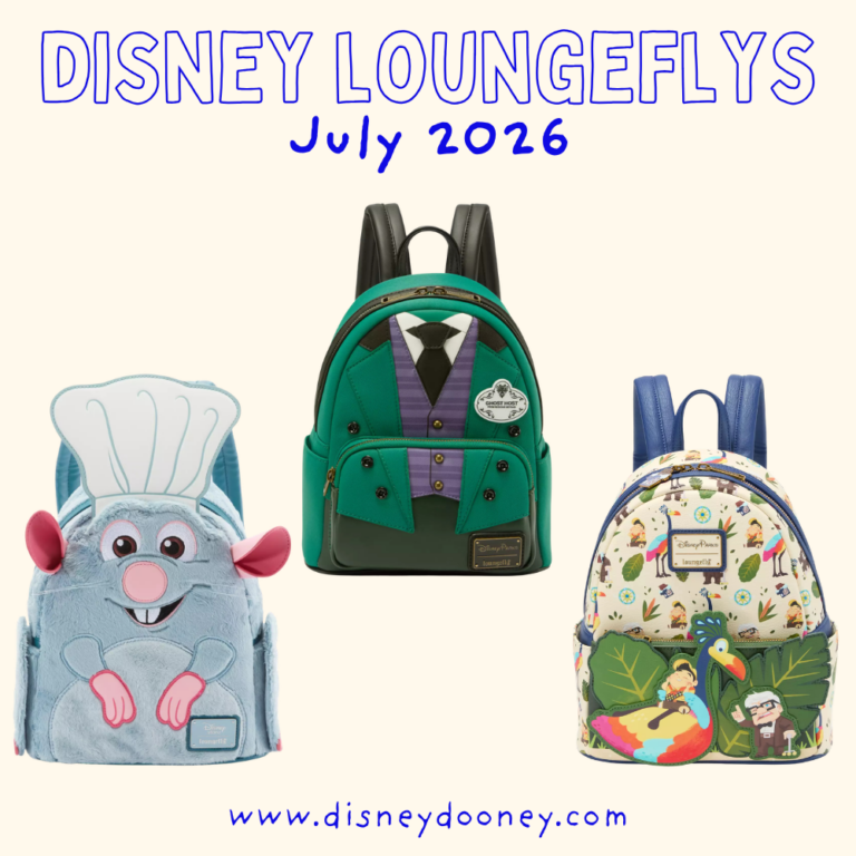 July 2026 Disney Store Loungeflys
