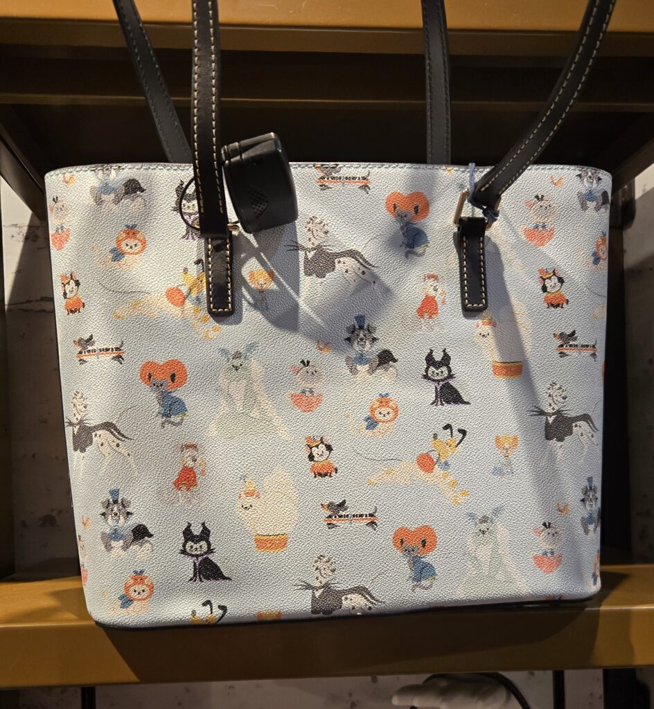 Halloween Cats and Dogs Tote Bag by Disney Dooney & Bourke (back) Halloween Cats and Dogs Tote Bag by Disney Dooney & Bourke (back)