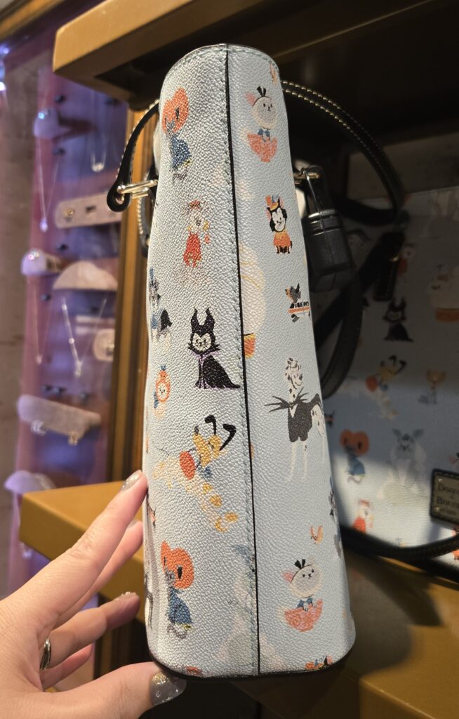 Halloween Cats and Dogs Tote Bag by Disney Dooney & Bourke (side) Halloween Cats and Dogs Tote Bag by Disney Dooney & Bourke (side)