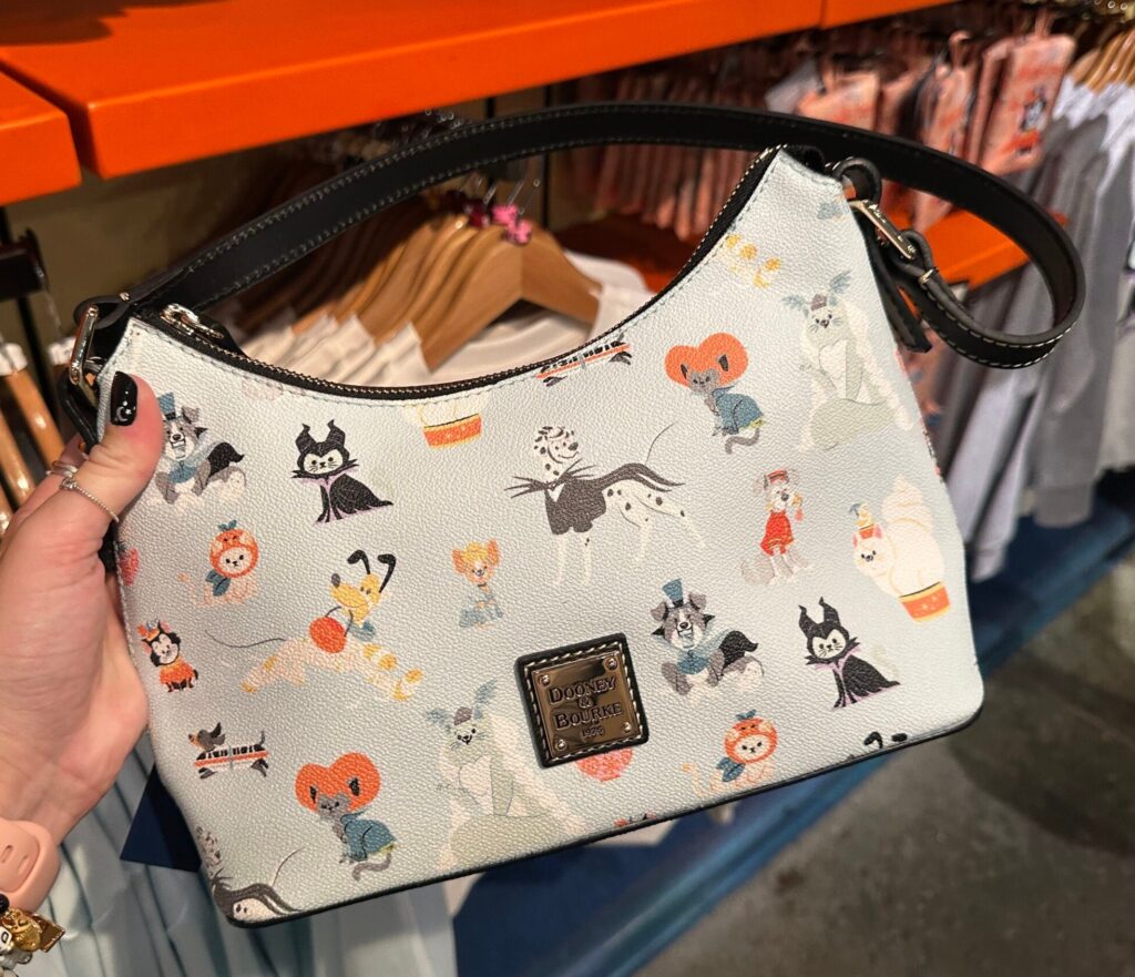 Disney Cats and Dogs Halloween Baguette Bag by Disney Dooney & Bourke