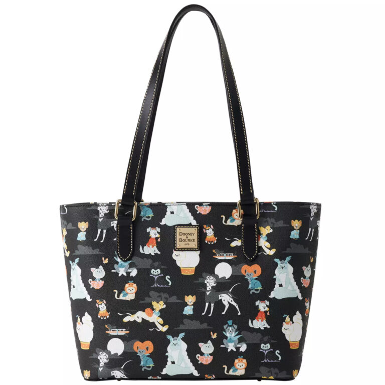 Disney Cats and Dogs Halloween Dooney & Bourke Tote Bag