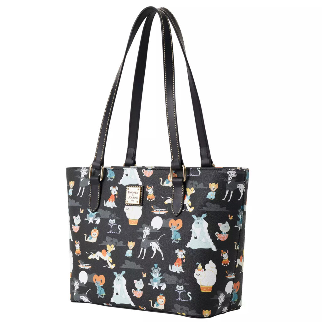 Disney Cats and Dogs Halloween Dooney & Bourke Tote Bag (side)