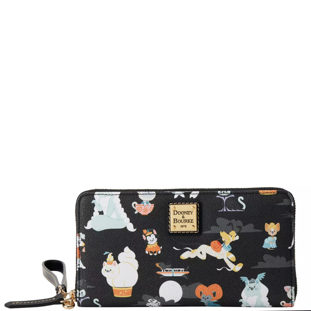 Disney Cats and Dogs Halloween Dooney & Bourke Wristlet Wallet