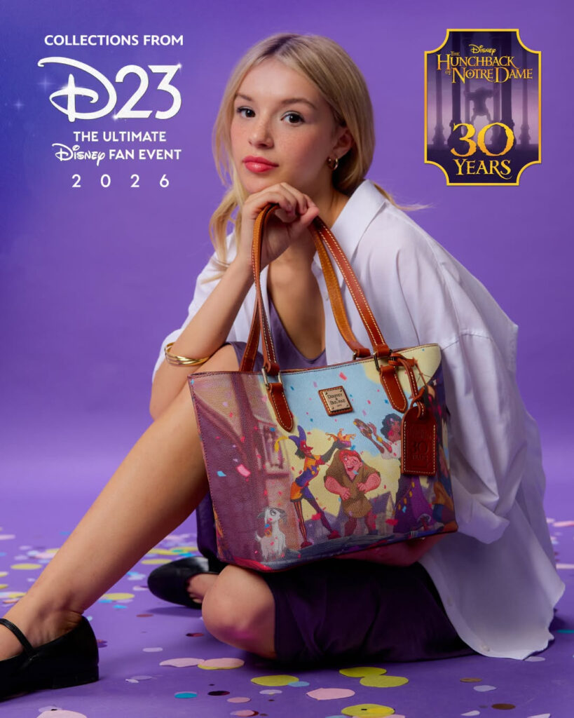 The Hunchback of Notre Dame 30th Anniversary Tote Bag by Disney Dooney and Bourke