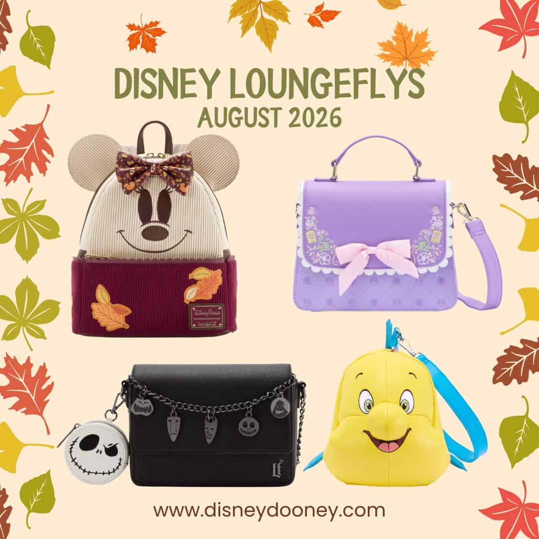 August 2026 Disney Store Loungeflys