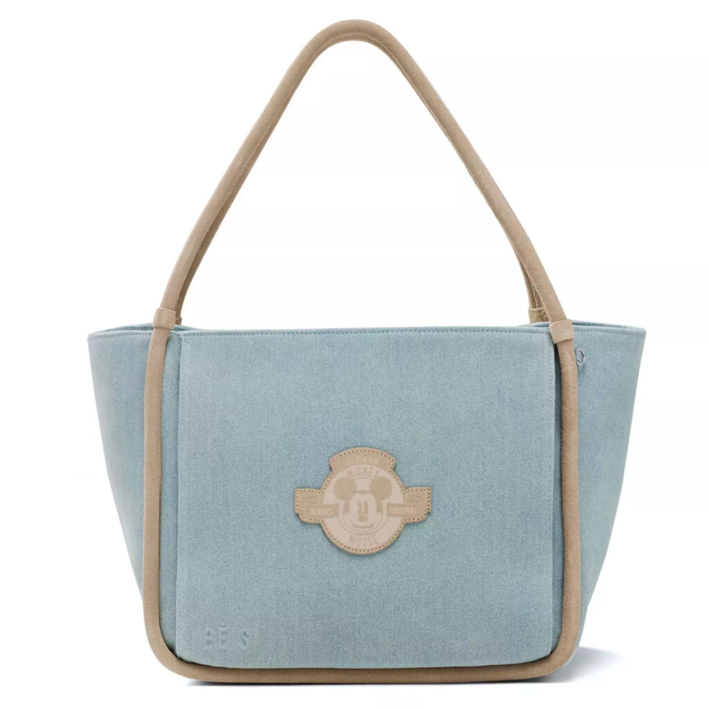 Mickey Mouse Denim Tote Bag by BÉIS