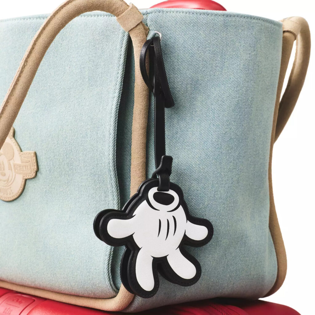 Mickey Mouse Glove Bag Charm by BÉIS (front)