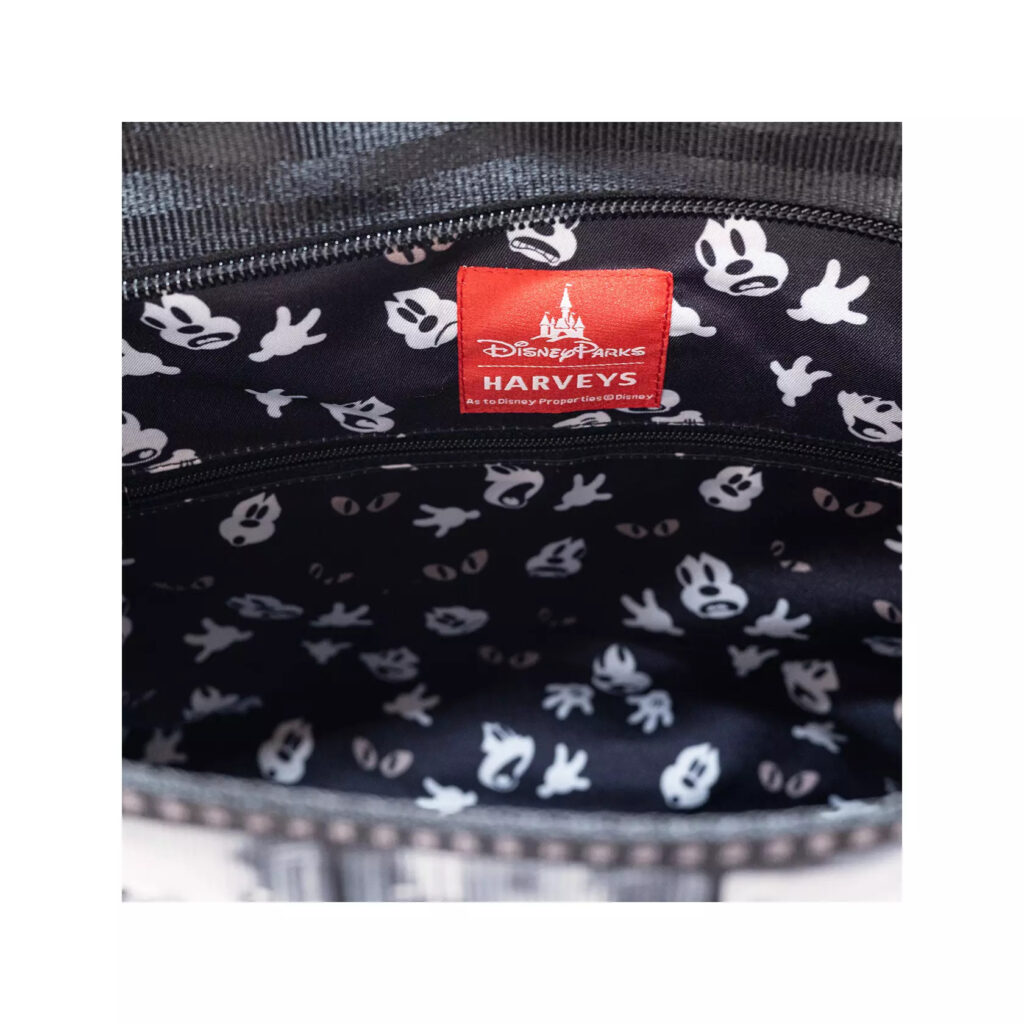 Mickey Mouse Tote by Harveys – The Haunted House and The Skeleton Dance (interior)