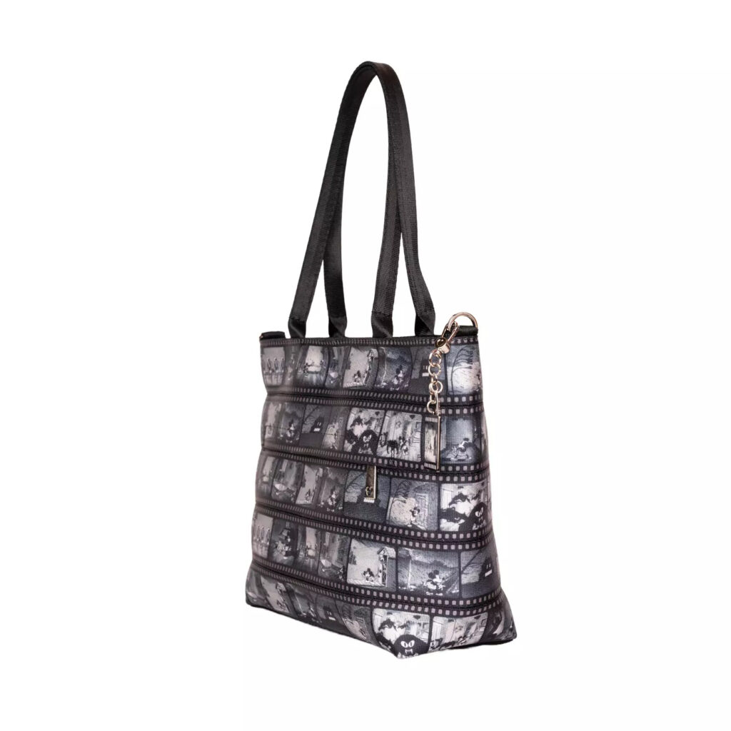 Mickey Mouse Tote by Harveys – The Haunted House and The Skeleton Dance (side)