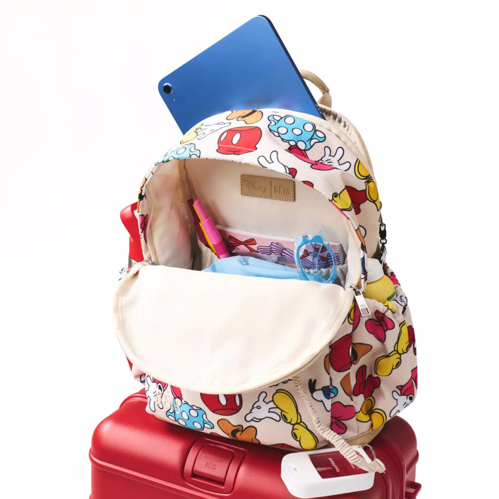 Mickey Mouse and Friends ''Best of Mickey'' Backpack by BÉIS (interior)