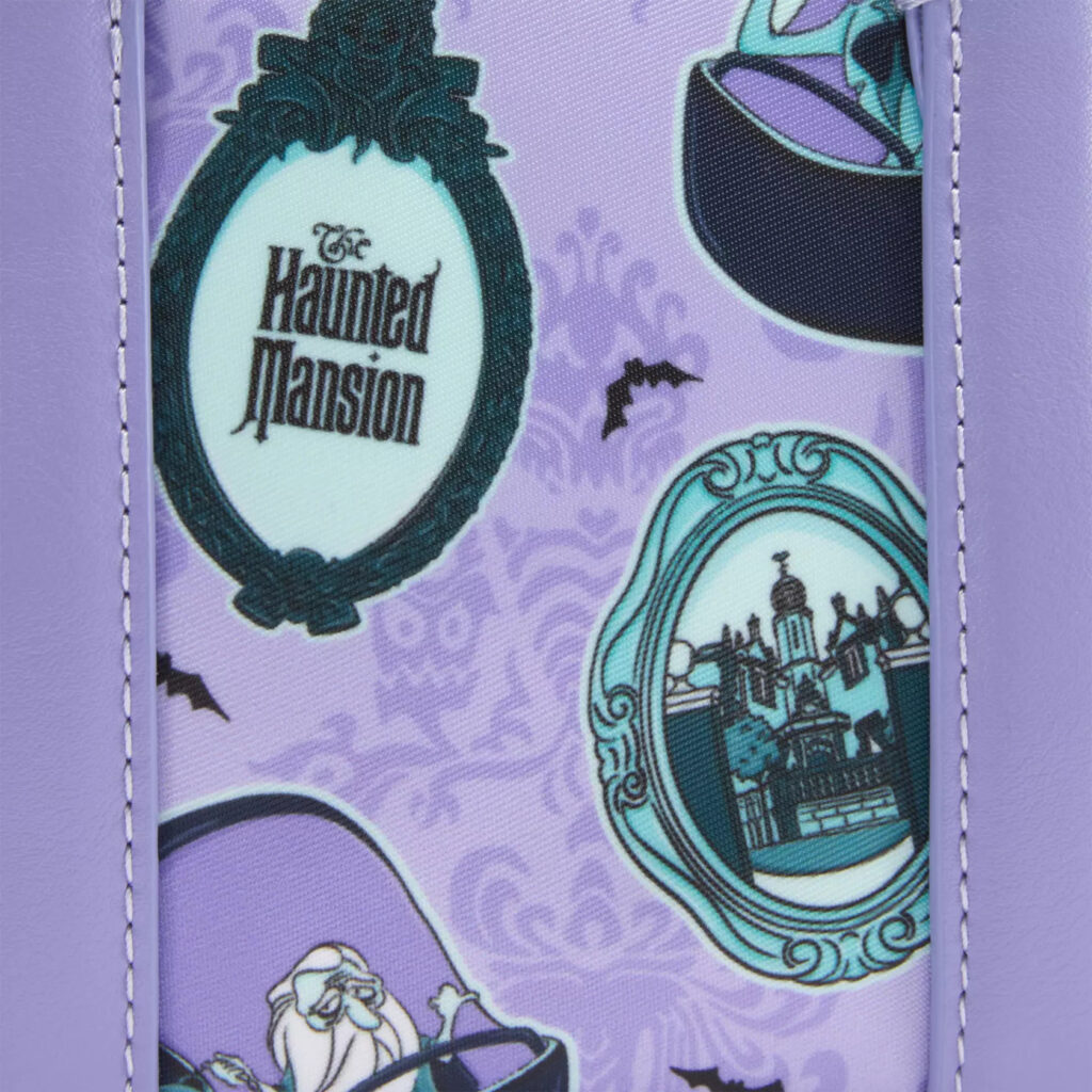 The Haunted Mansion Micro Duffle Crossbody Bag by Stoney Clover Lane – Walt Disney World (close up) The Haunted Mansion Micro Duffle Crossbody Bag by Stoney Clover Lane – Walt Disney World (close up)