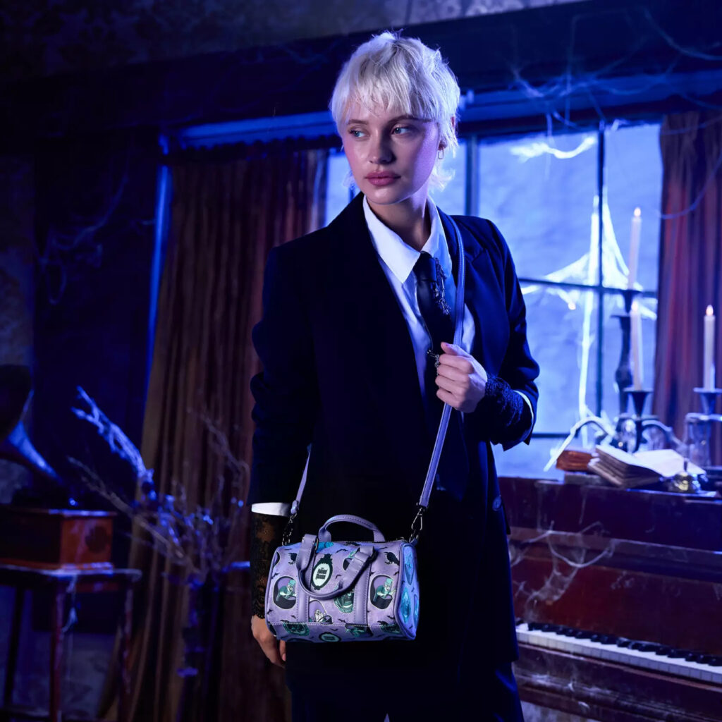 The Haunted Mansion Micro Duffle Crossbody Bag by Stoney Clover Lane – Walt Disney World (strap) The Haunted Mansion Micro Duffle Crossbody Bag by Stoney Clover Lane – Walt Disney World (strap)